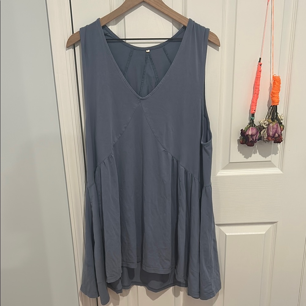 Women's Sleeveless Blue dress